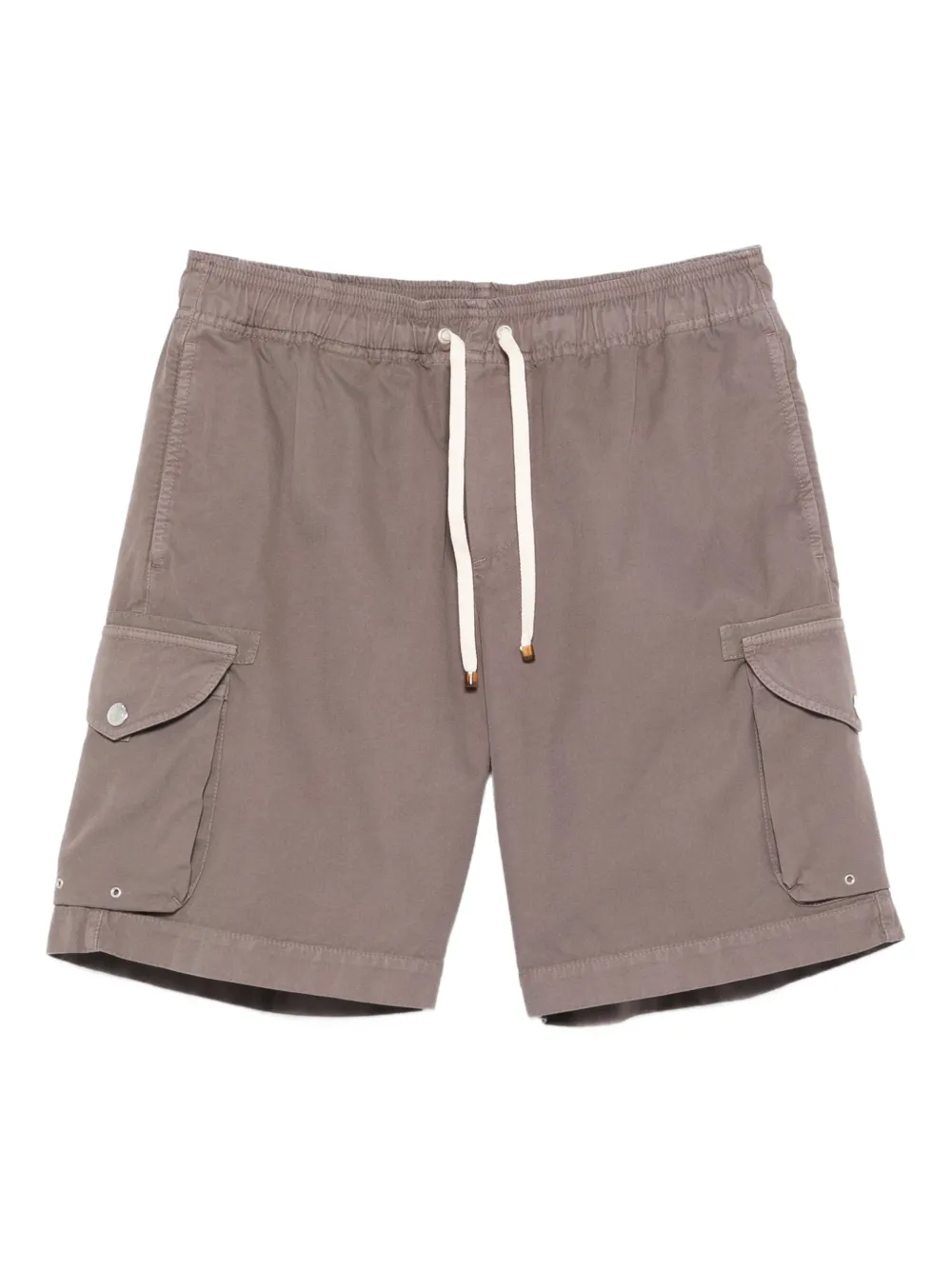 Brunello Cucinelli drawstring-fastening cargo shorts | Grey | Image 1