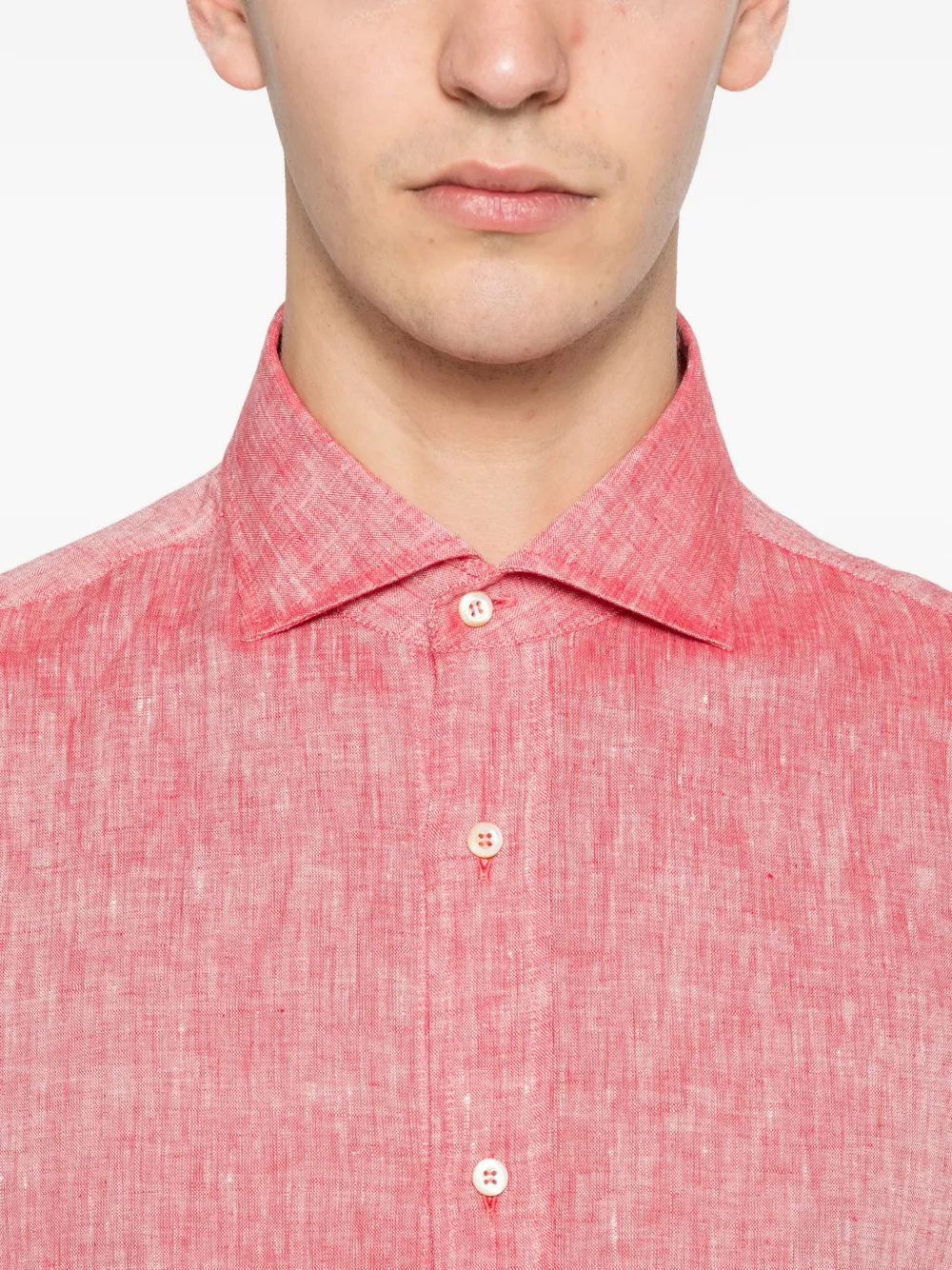 Brunello Cucinelli Button-up overhemd Rood