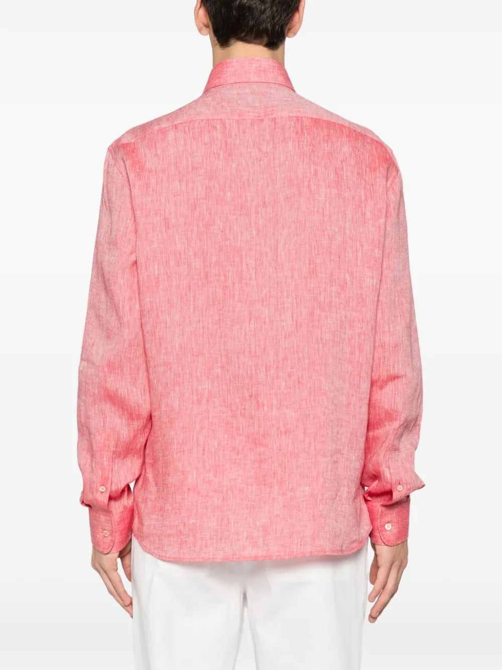 Brunello Cucinelli Button-up overhemd Rood