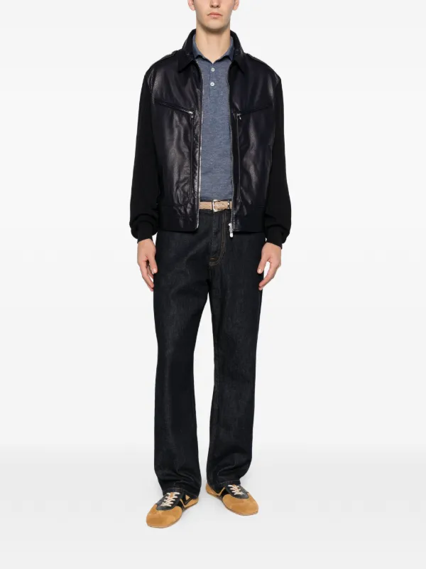 Brunello Cucinelli zip-up Jacket | Blue | FARFETCH