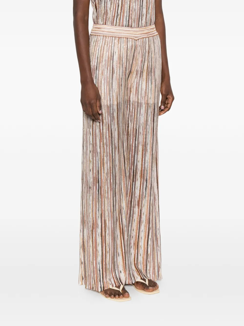  Missoni Striped Trousers - Neutrals 