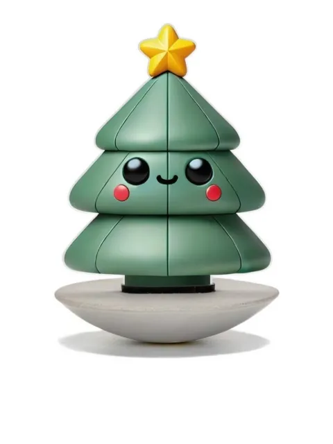 Linee Recanati star tree figurine stand