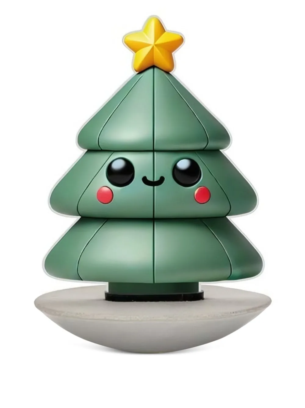 Linee Recanati soporte para figura de árbol de estrella | verde | Image 1