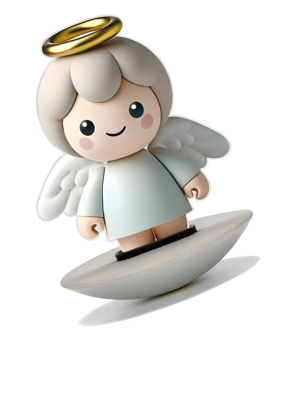 Linee Recanati halo angel figurine stand |  Decorative Accessories | Image 2