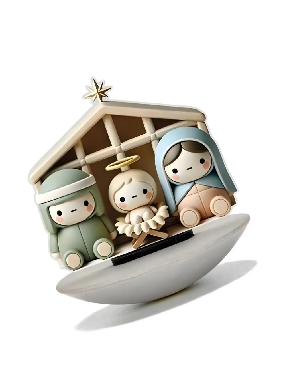 Linee Recanati crib presepe figure stand |  Decorative Accessories | Image 2