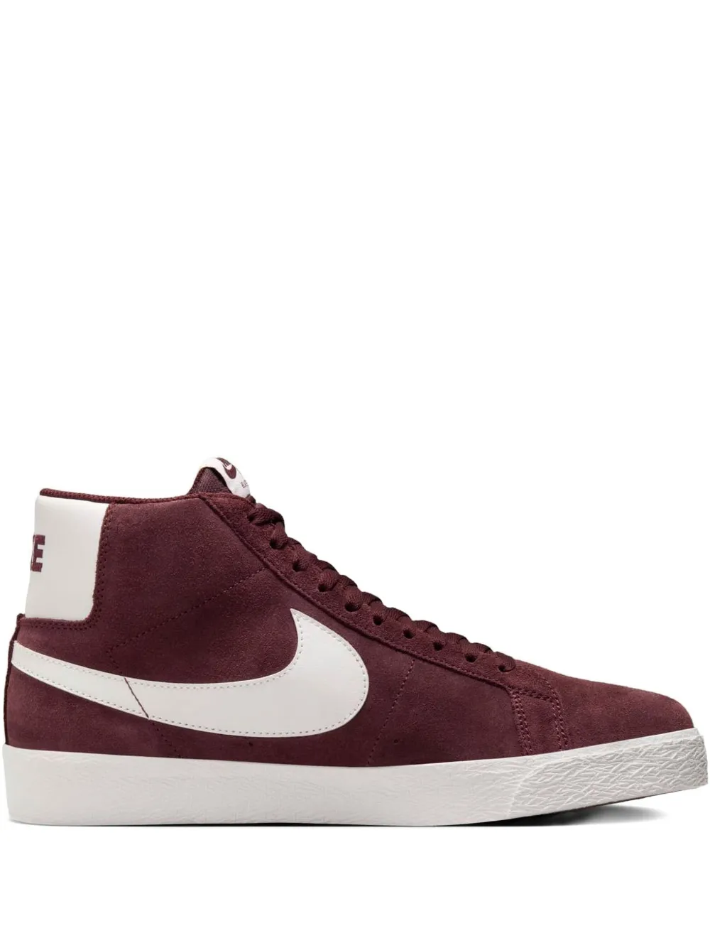Nike Zoom Blazer Mid sneakers met SB-logo-reliëf Rood