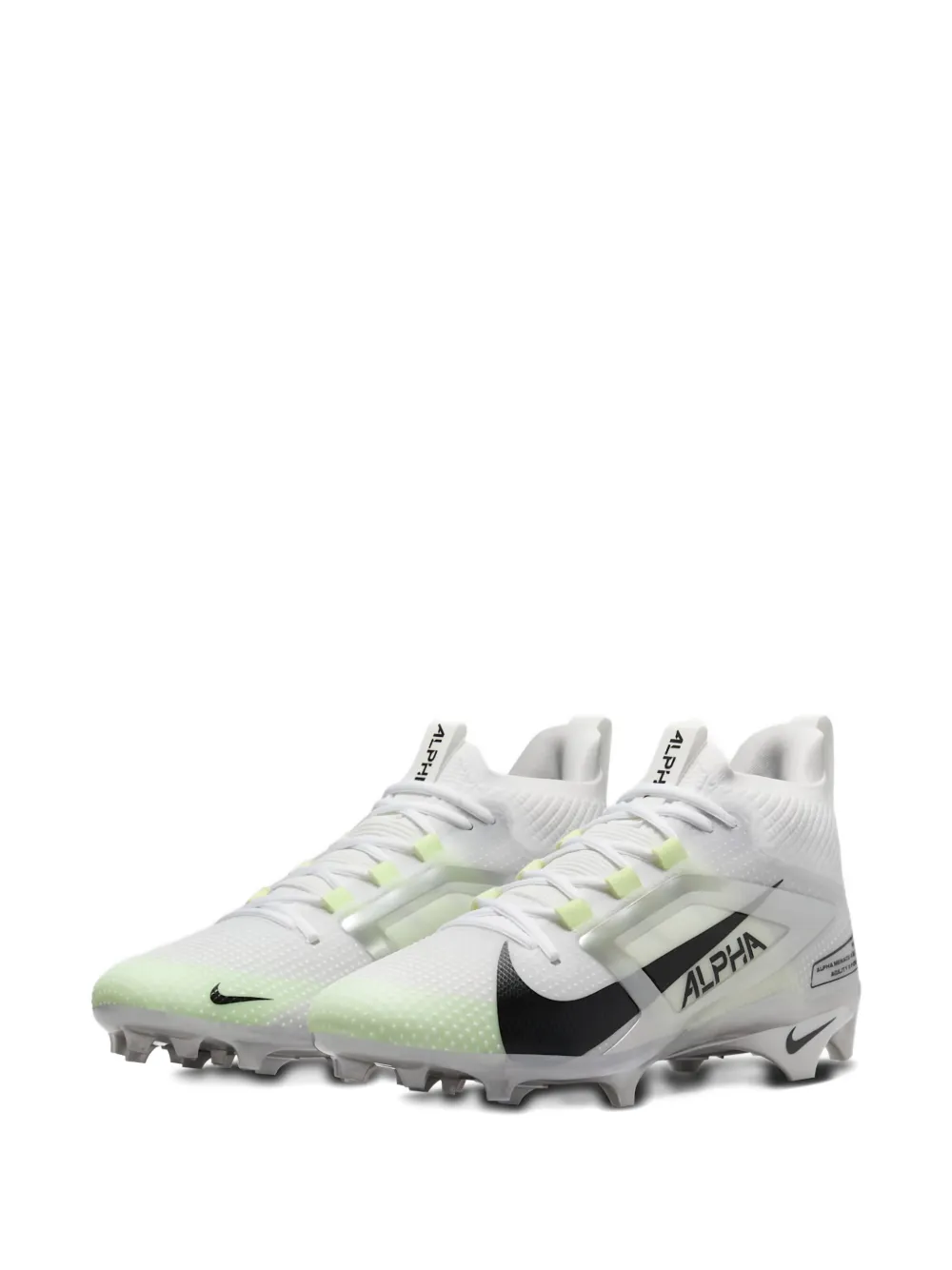 Nike Alpha Menace 4 Elite logoprint sneakers Wit