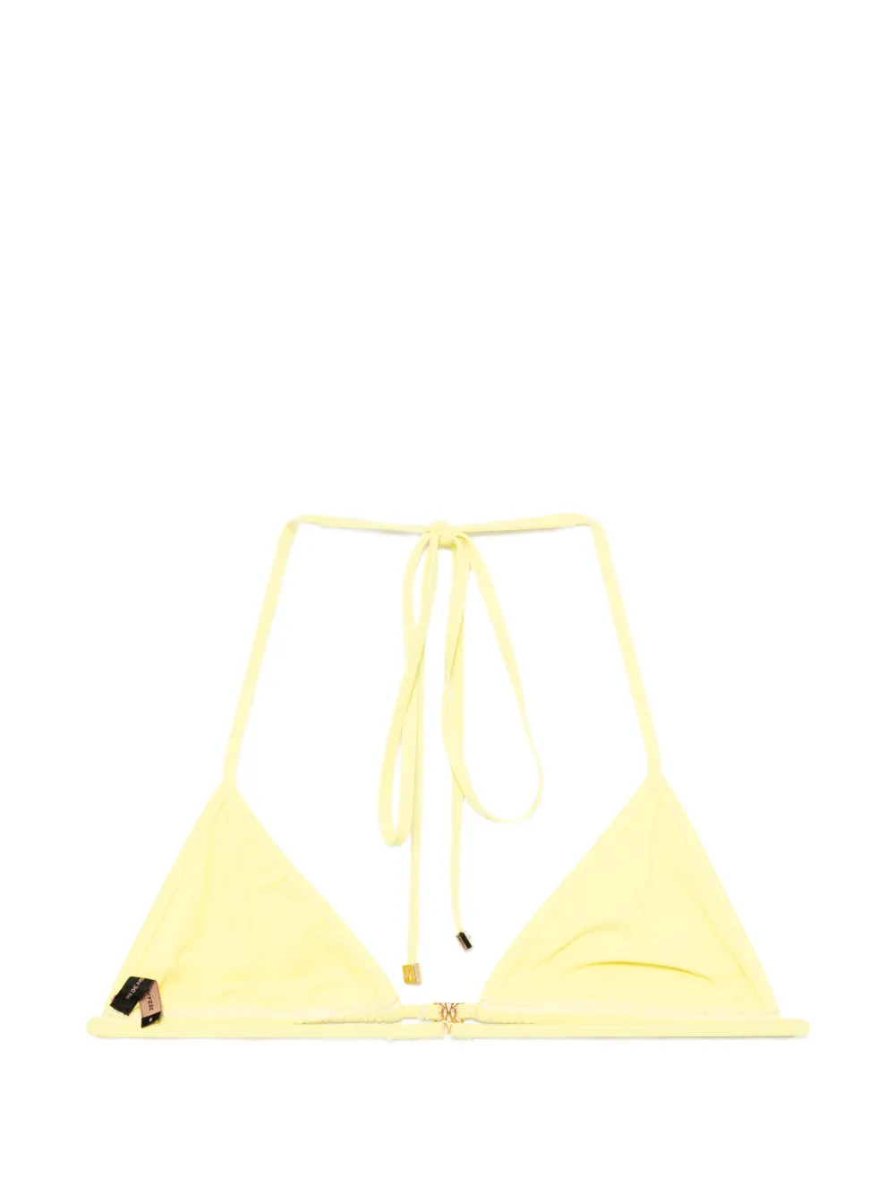  Kiki De Montparnasse Coeur Bikini Top - Yellow 