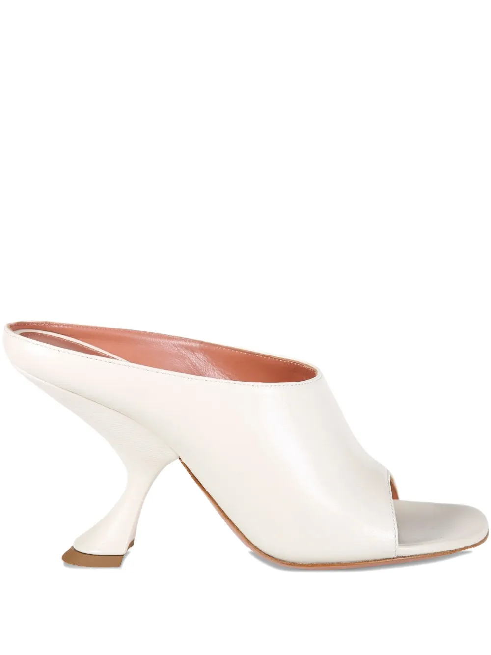 Amina Muaddi 90mm Uma Mule In Multi