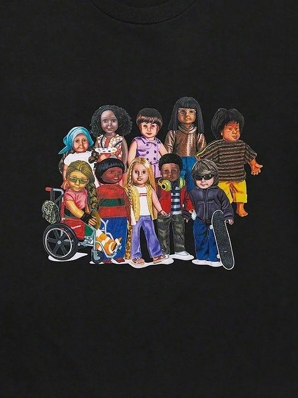 Supreme T-shirt met print - Zwart