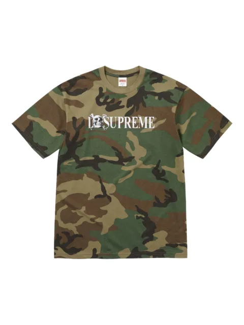 Supreme skull-motif T-shirt
