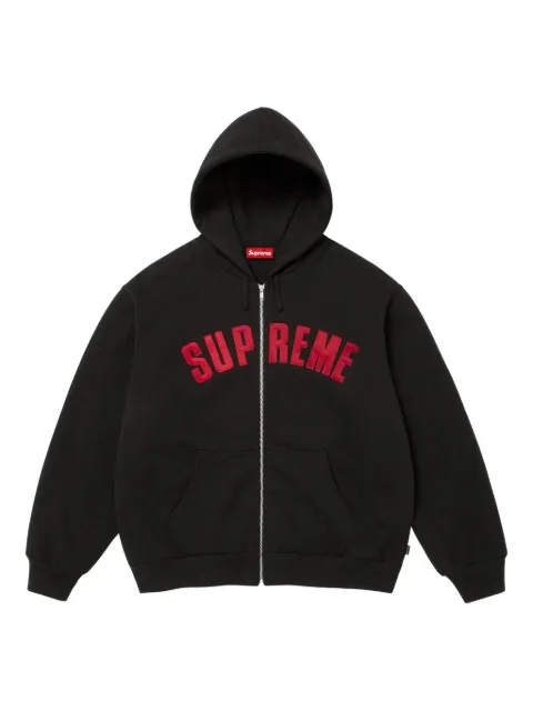 Supreme logo-embroidered sweatshirt