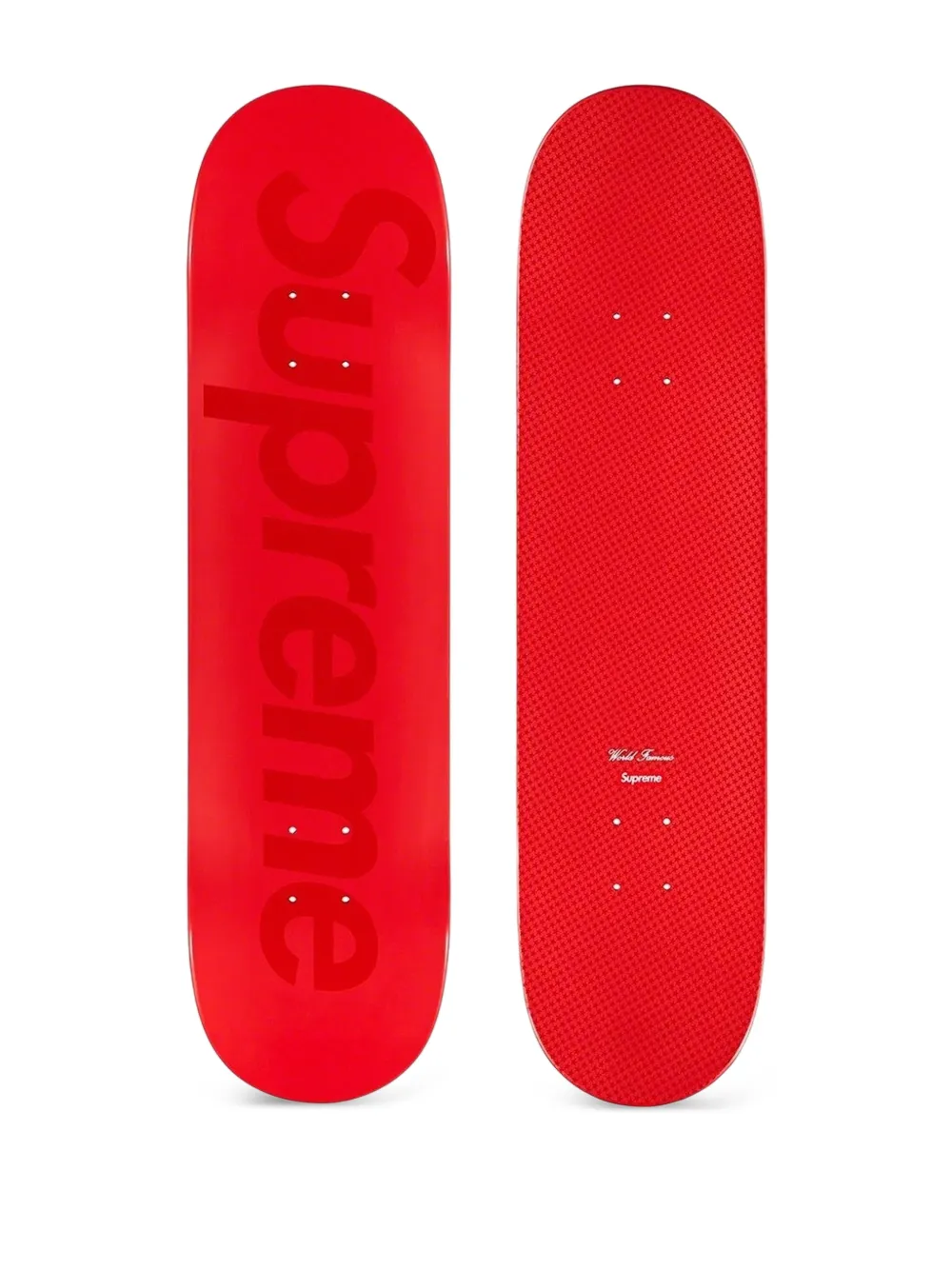Supreme tabla de patineta con logo | rojo | Image 1