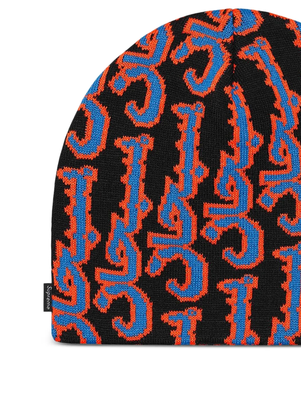 Supreme abstract-pattern beanie hat | Image 2