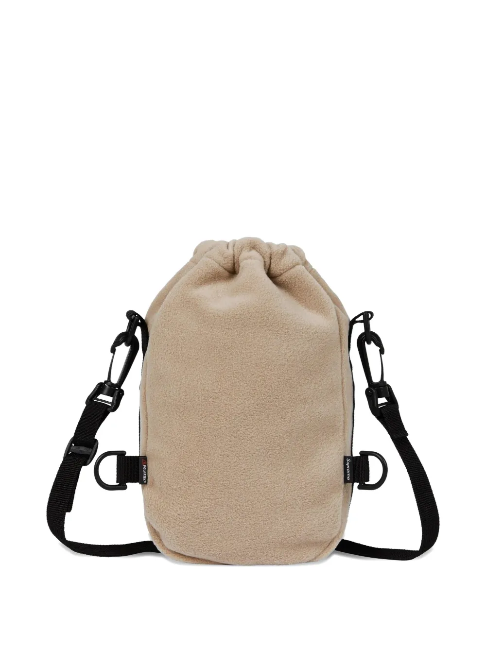 Supreme Polartec heuptas met logo - Beige