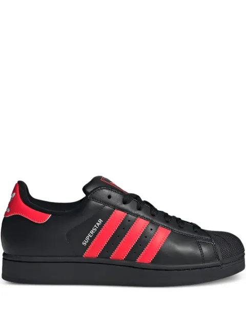 adidas low-top superstar sneakers med striber