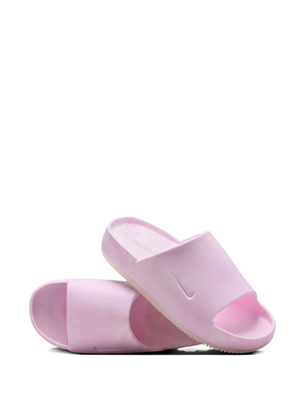 Nike Calm Se Embossed-logo Slide In Purple