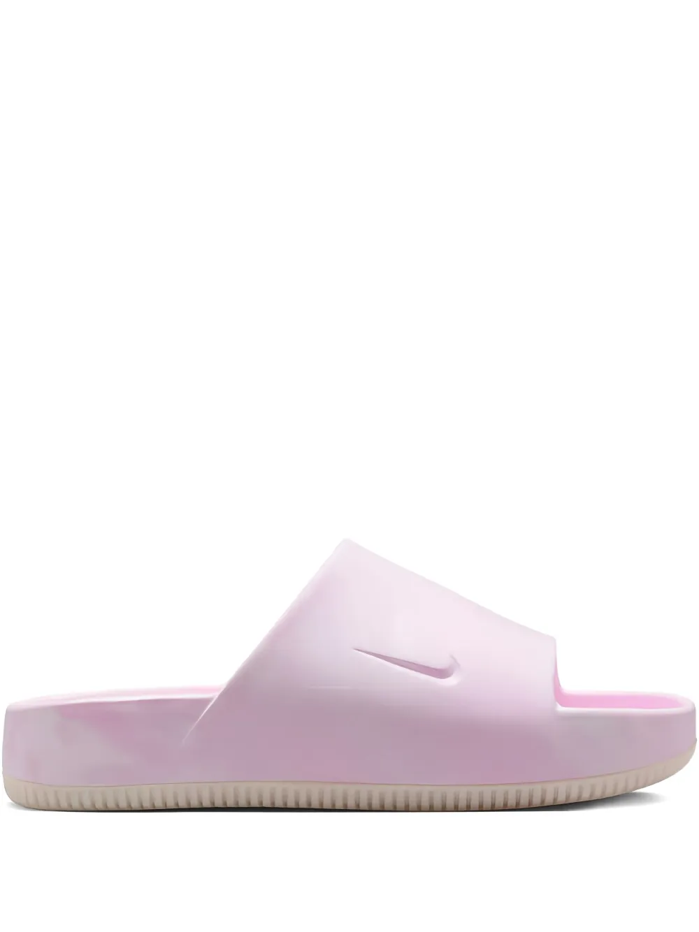 Nike Calm Se Embossed-logo Slide In Purple