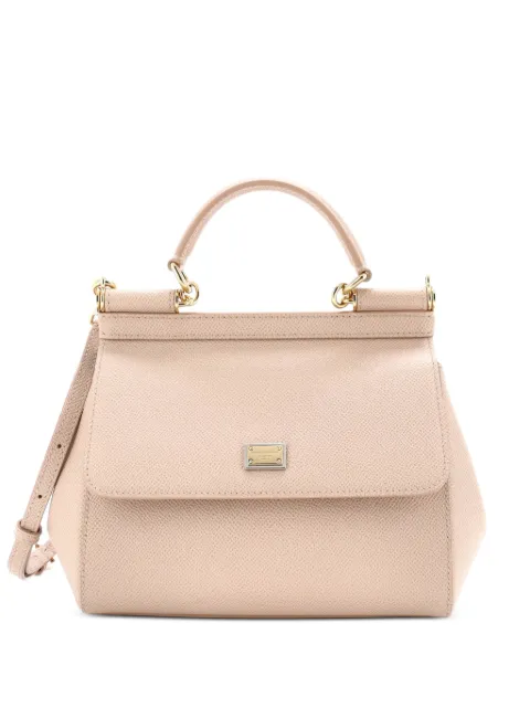 Dolce & Gabbana Pre-Owned Miss Sicily Bag Leather Medium satchel