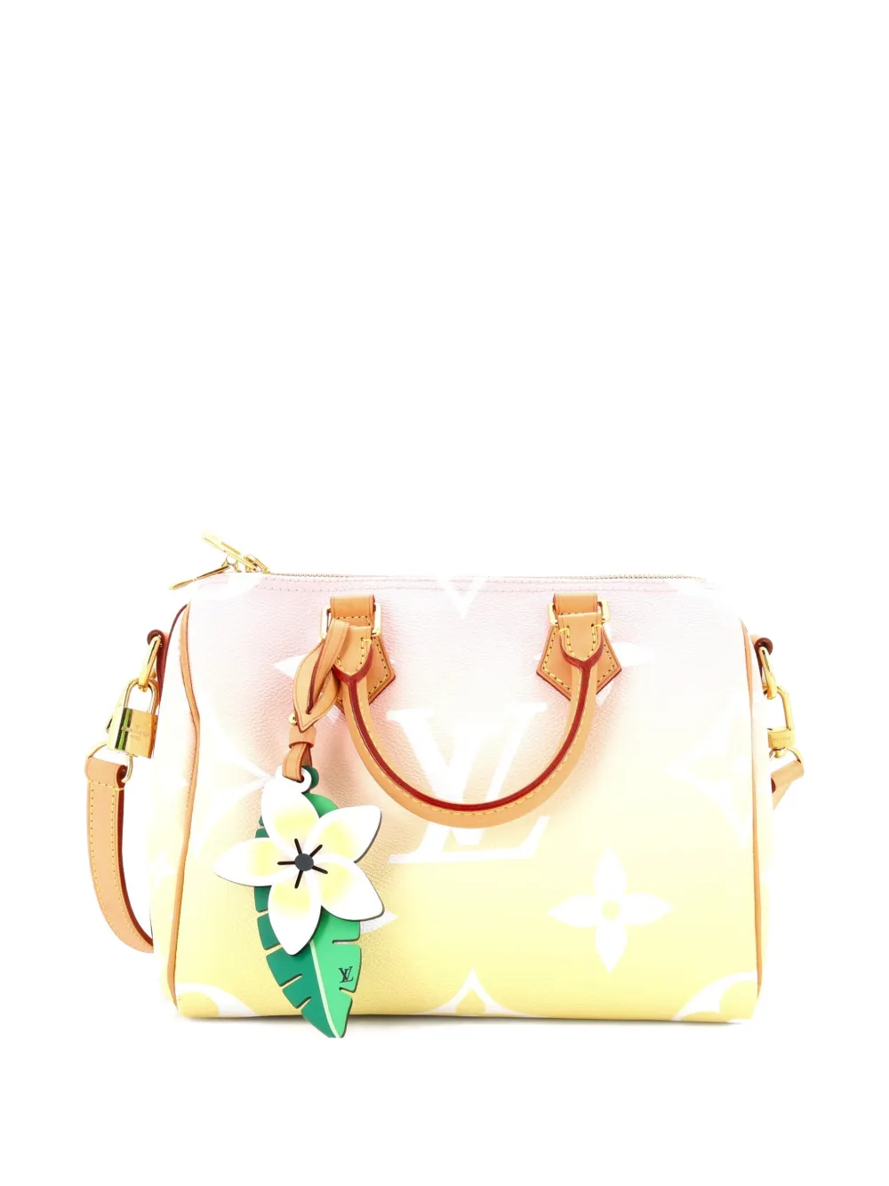 LOUIS VUITTON Pre-owned Speedy Bandouliere Bag By The Pool Monogram Giant 25 Satchel In Pink