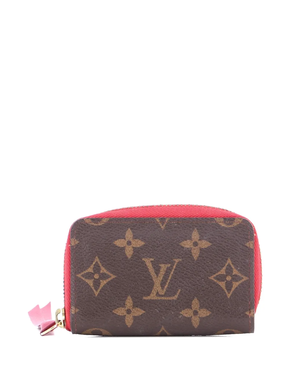 Pre-owned Louis Vuitton Zippy Multicartes Wallet Monogram Canvas Small Wallets In Brown
