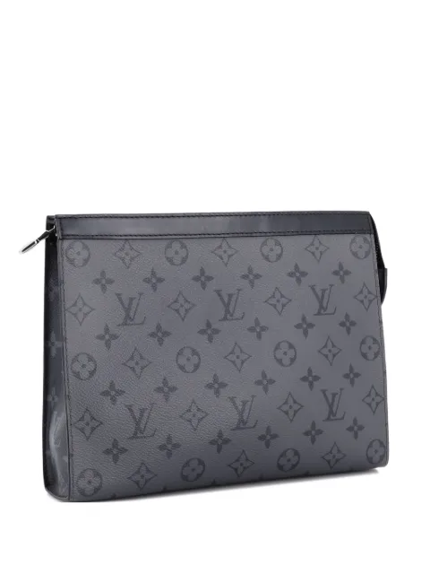 Louis Vuitton Pre-Owned Pochette Voyage Reverse Monogram Eclipse Canvas MM clutch bag