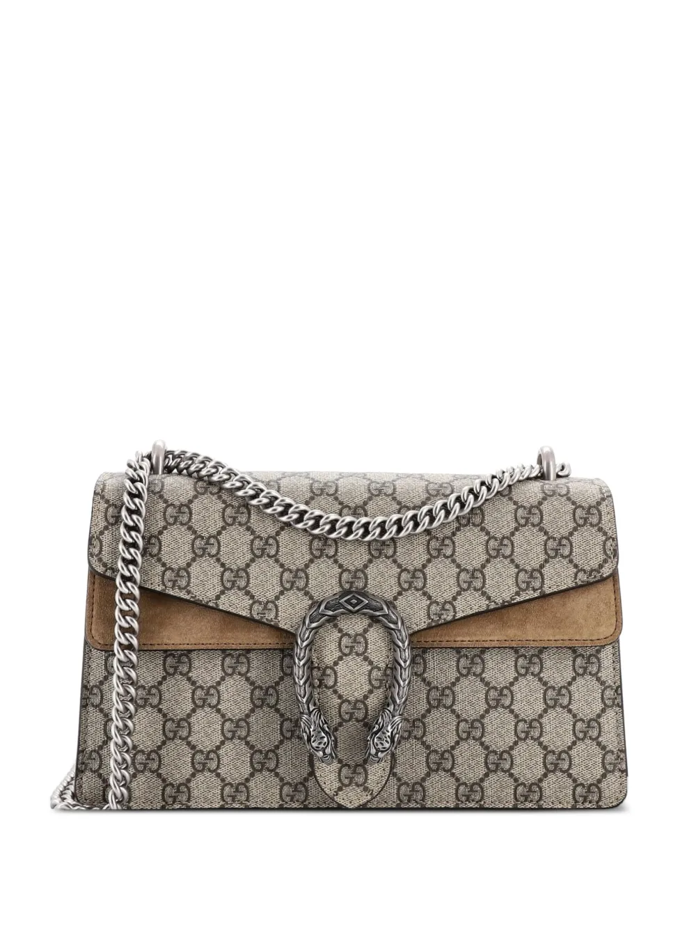 Gucci Pre-Owned Dionysus Bag GG Coated Canvas Small shoulder bag - Marrone