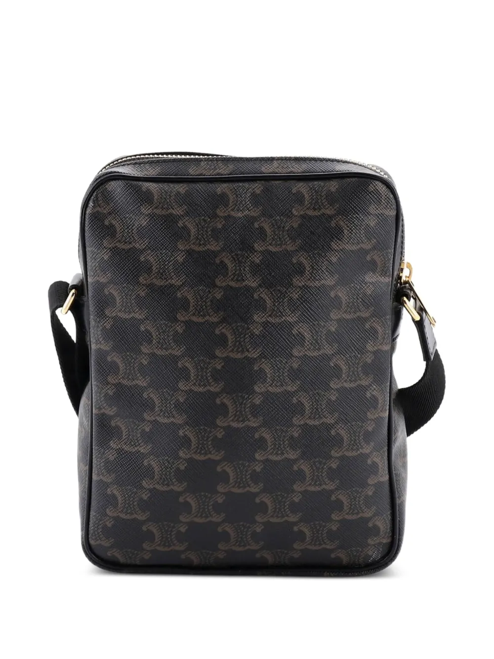 Celine Pre-Owned Vertical Messenger Triomphe Coated Canvas crossbody bag | Pre-Owned | Image 2
