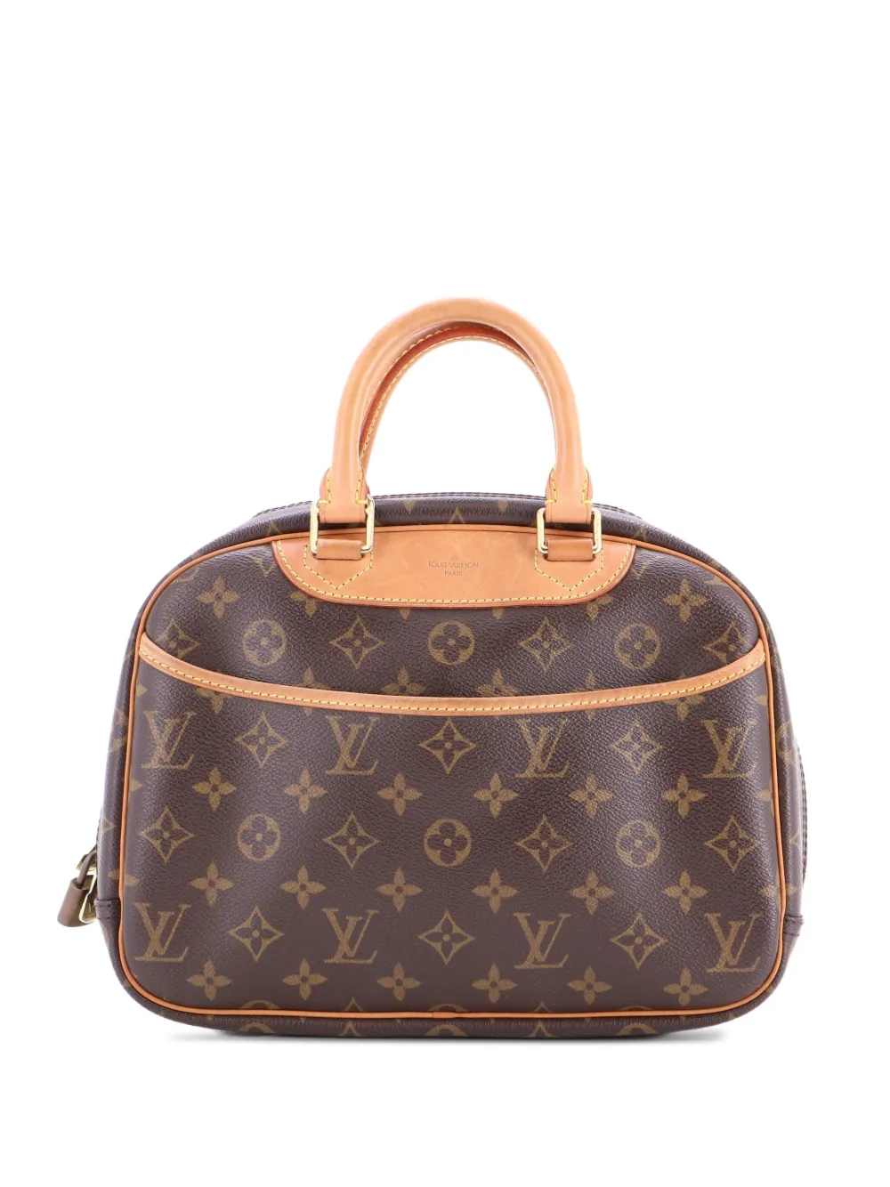 Louis Vuitton Pre-Owned Trouville Handbag Monogram Canvas satchel - Marrone