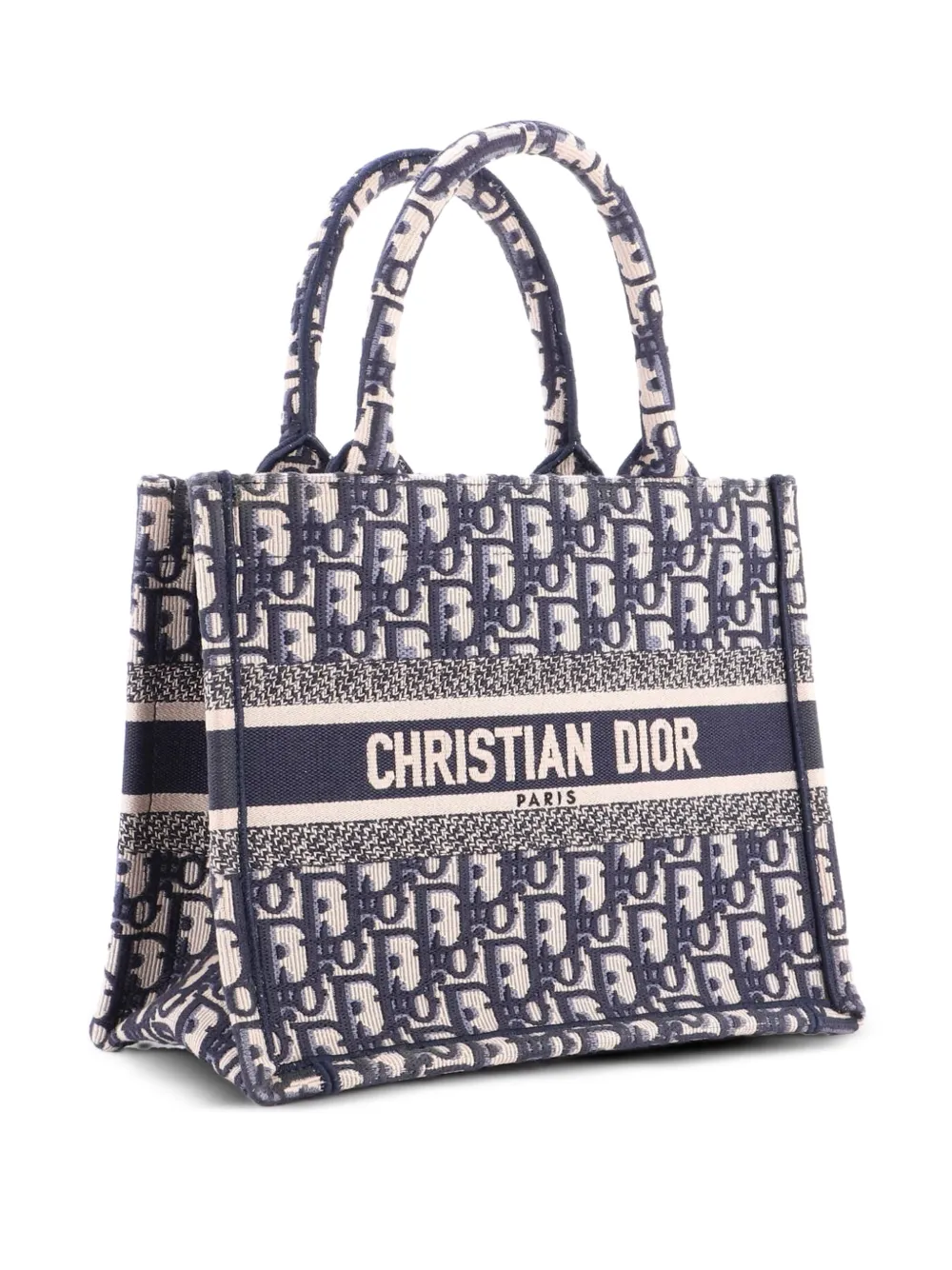 Christian Dior Pre-Owned Book Oblique Canvas Small tote bag | azul | Image 1
