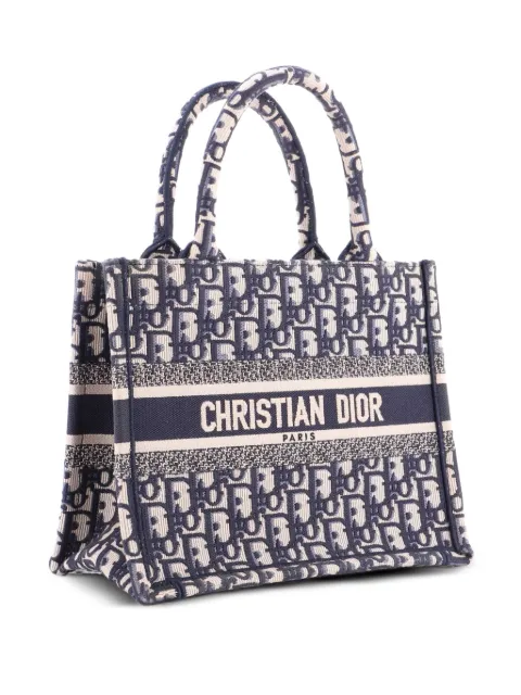 Christian Dior Pre-Owned Book Oblique Canvas Small tote bag