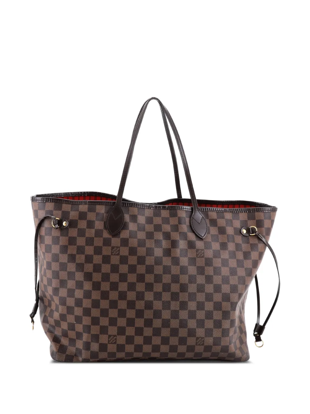 Pre-owned Louis Vuitton Neverfull Nm Damier Gm Tote Bag In Brown