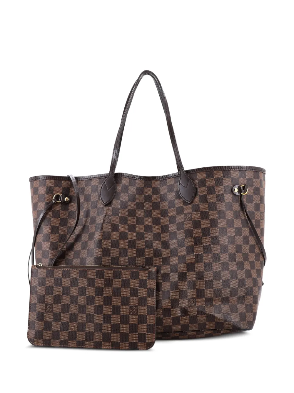 Louis Vuitton Pre-Owned Neverfull NM Damier GM tote bag - Marrone