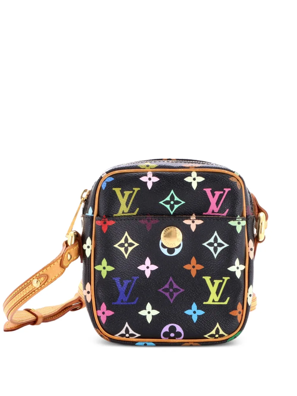 Louis Vuitton Pre-Owned Rift Handbag Monogram Multicolor crossbody bag - Black