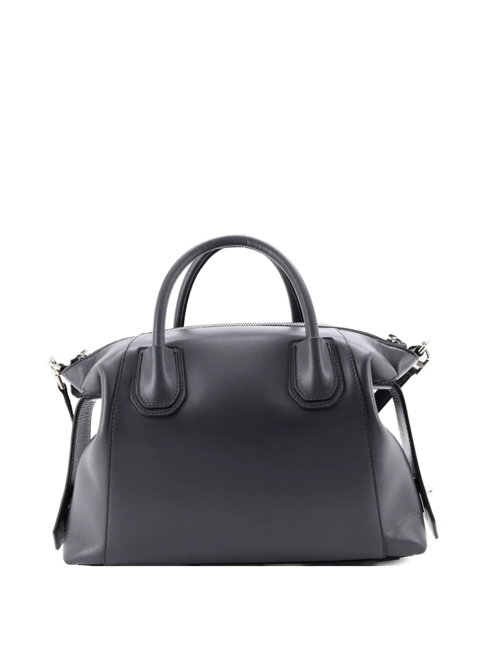 GIVENCHY Pre-owned Antigona Soft Bag Leather Small Satchel In Gray