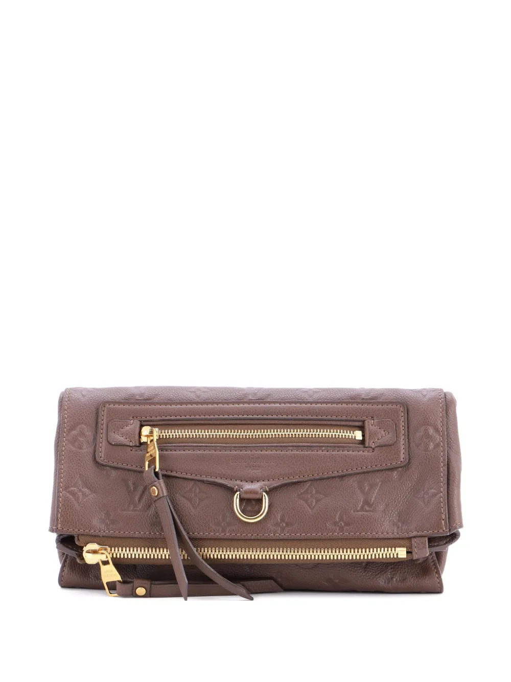 Louis Vuitton Pre-Owned Petillante Monogram Empreinte Leather clutch bag - Marrone