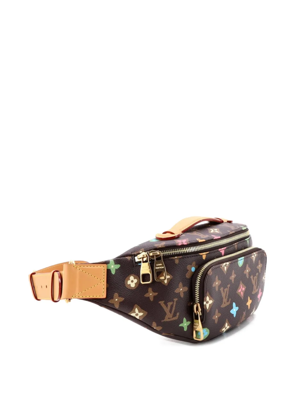 LOUIS VUITTON Pre-owned Rush Bumbag Tyler The Creator Monogram Craggy Canvas Belt Bag In Brown