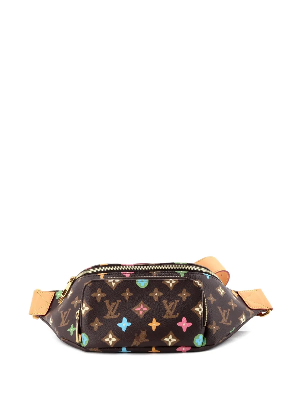 LOUIS VUITTON Pre-owned Rush Bumbag Tyler The Creator Monogram Craggy Canvas Belt Bag In Brown