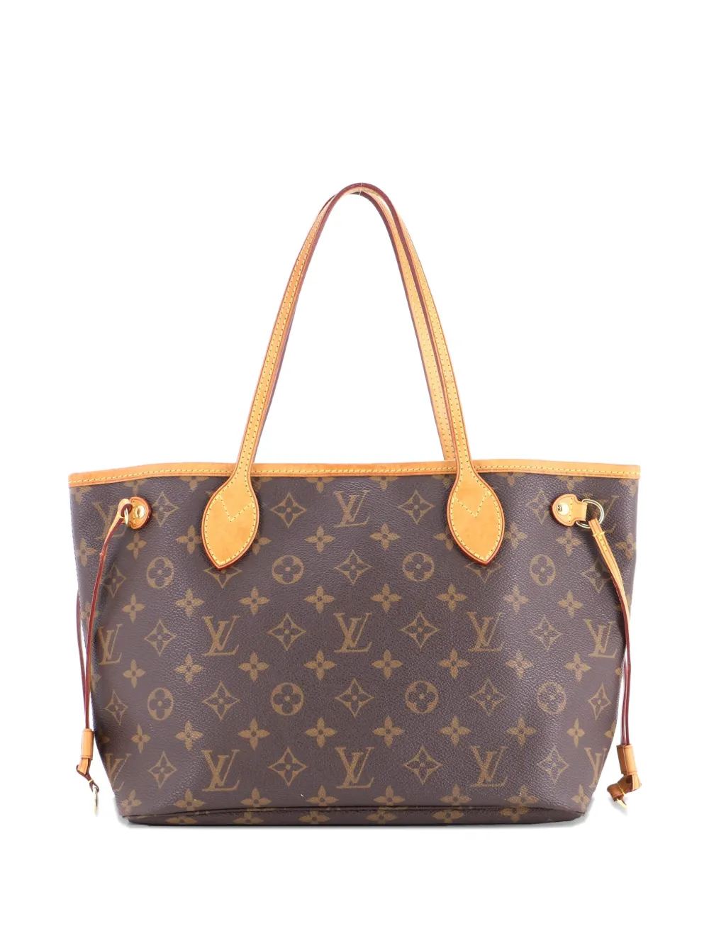 Pre-owned Louis Vuitton Neverfull Monogram Canvas Pm Tote Bag In Brown
