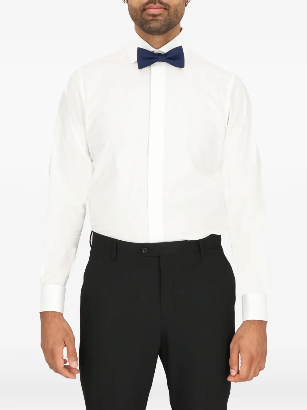 Scotch & Soda concealed-button-fastening dress shirt | White | Image 1