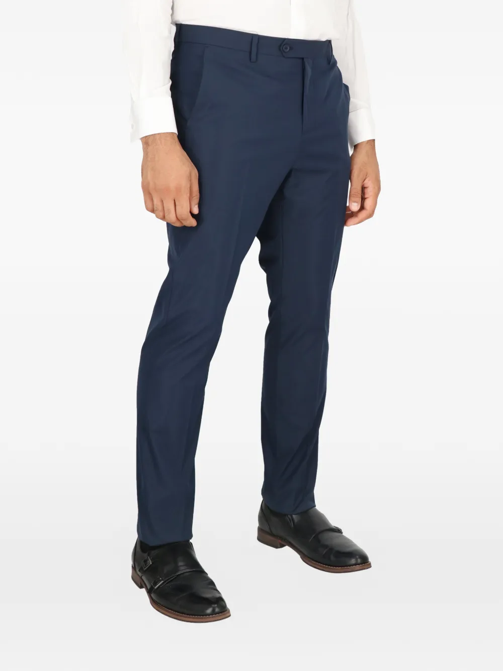  Scotch & Soda Button Trousers - Blue 