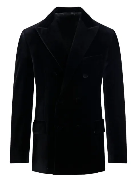 Golden Goose contrasting-lapels double-breasted blazer