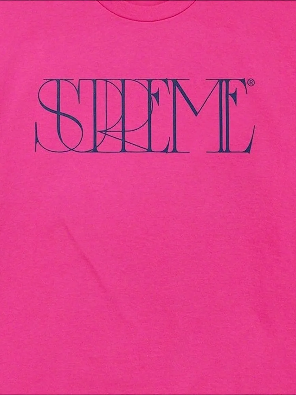 Supreme Trademark T-shirt met korte mouwen - Roze