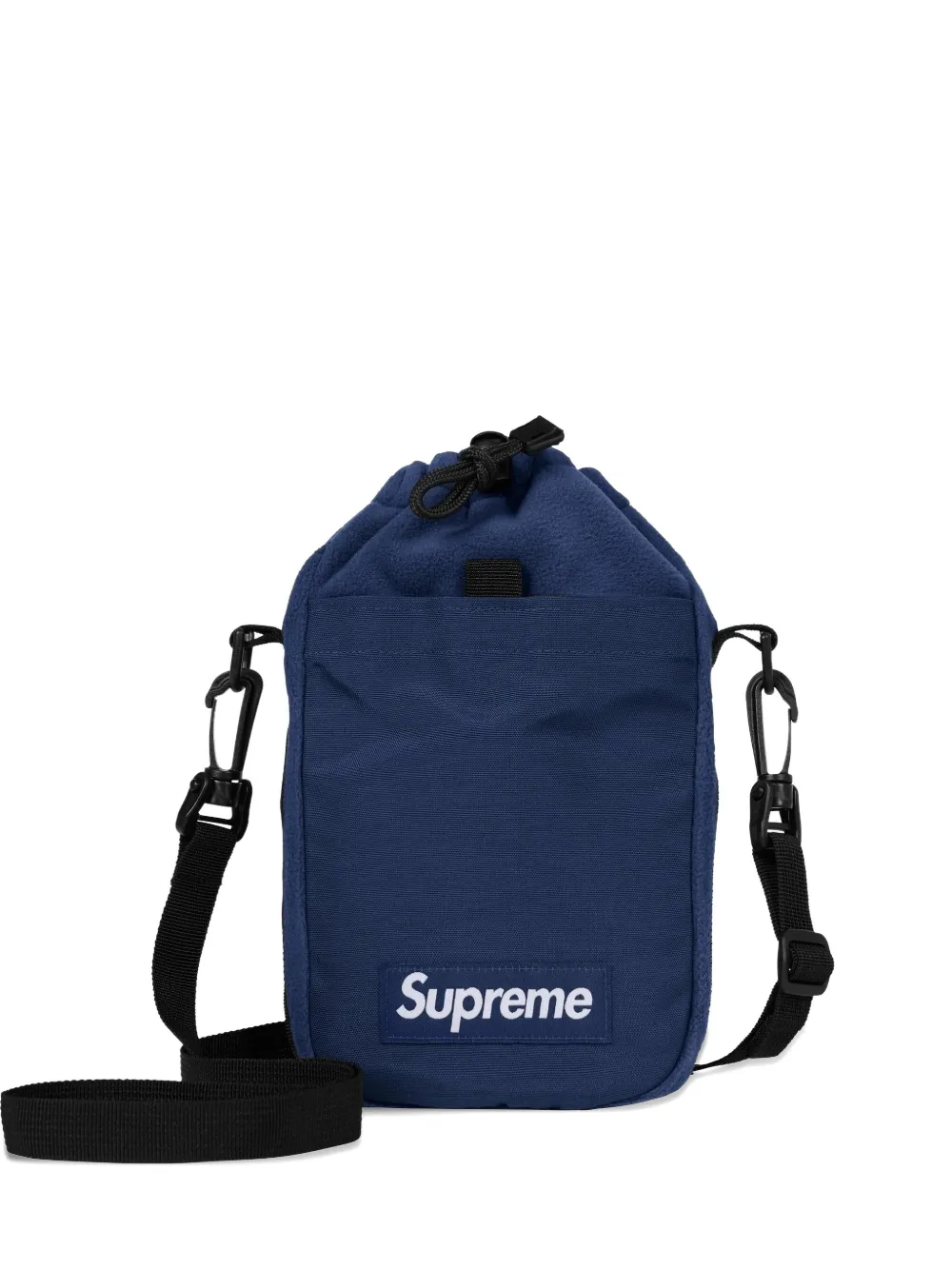 Supreme logo-patch shoulder bag | azul | Image 1