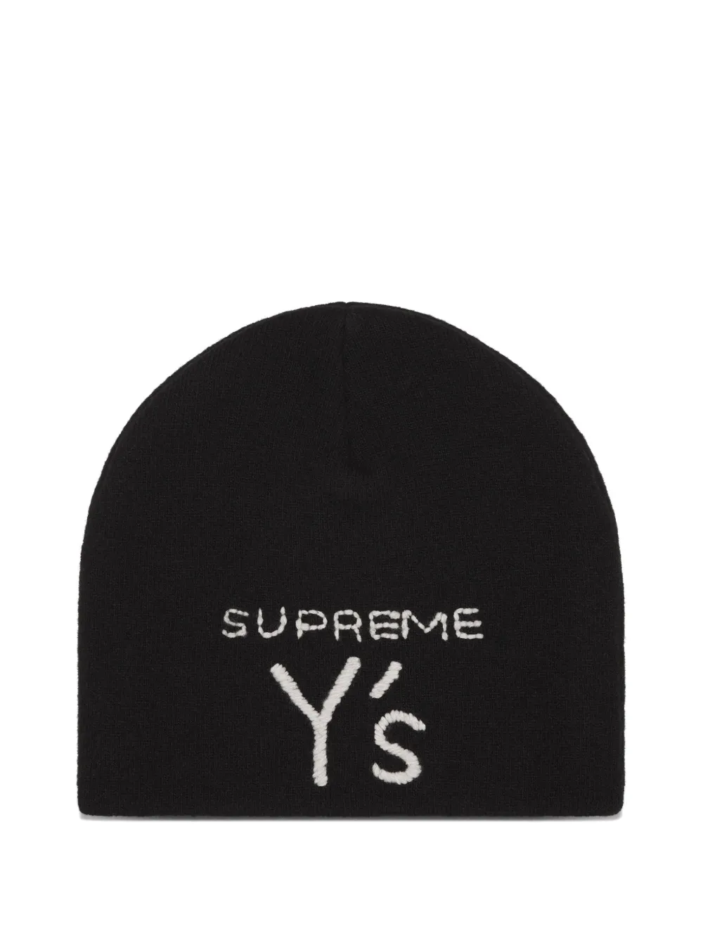 Supreme x Y's skull beanie hat | negro | Image 1