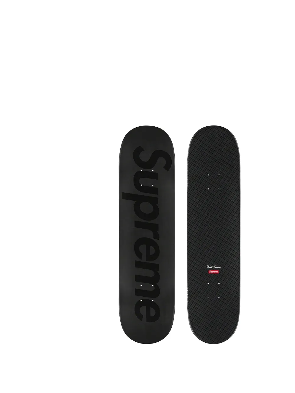 Supreme logo-print skateboard | negro | Image 1