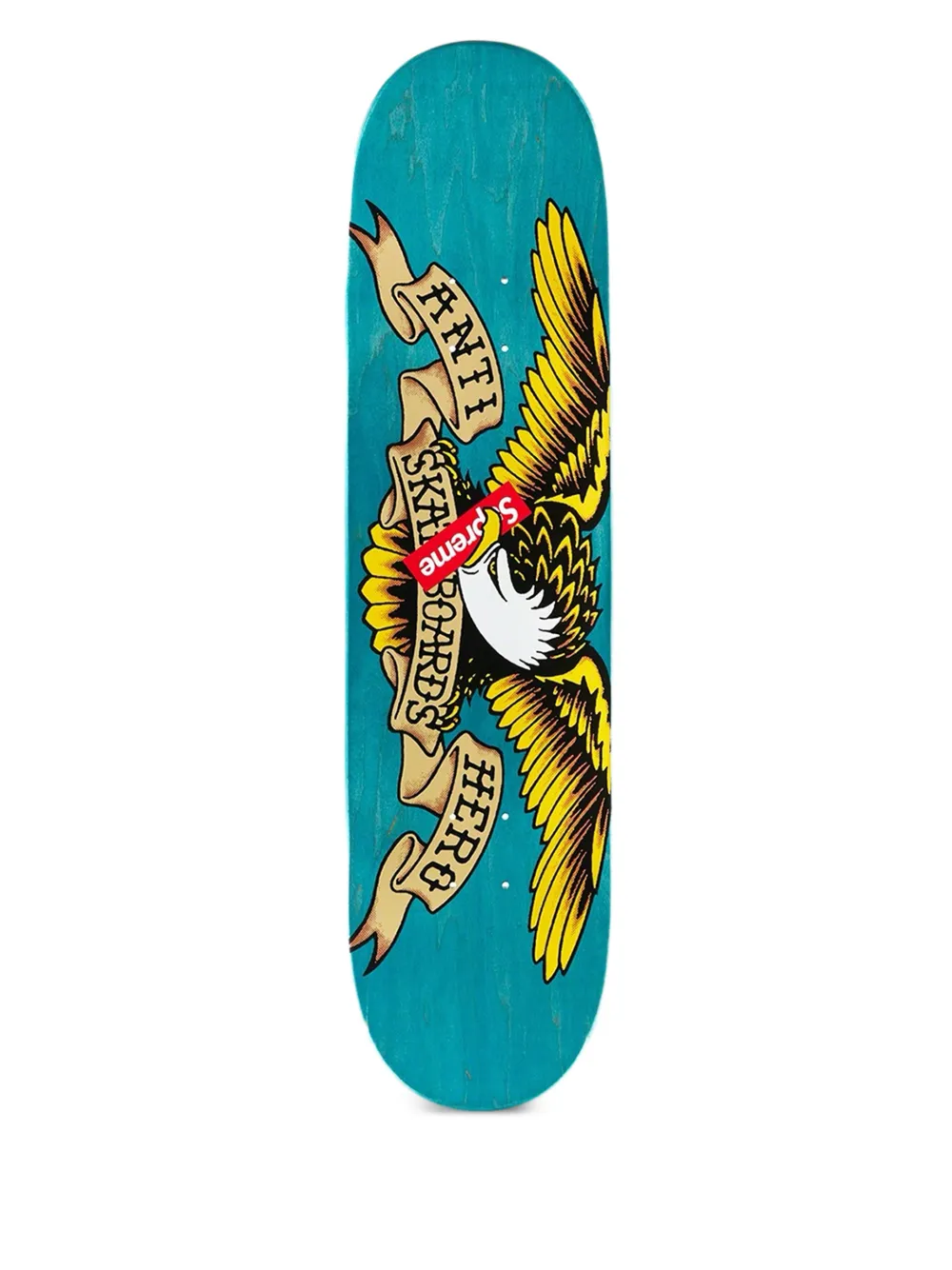 Supreme Skateboard-Deck mit grafischem Print - Blau