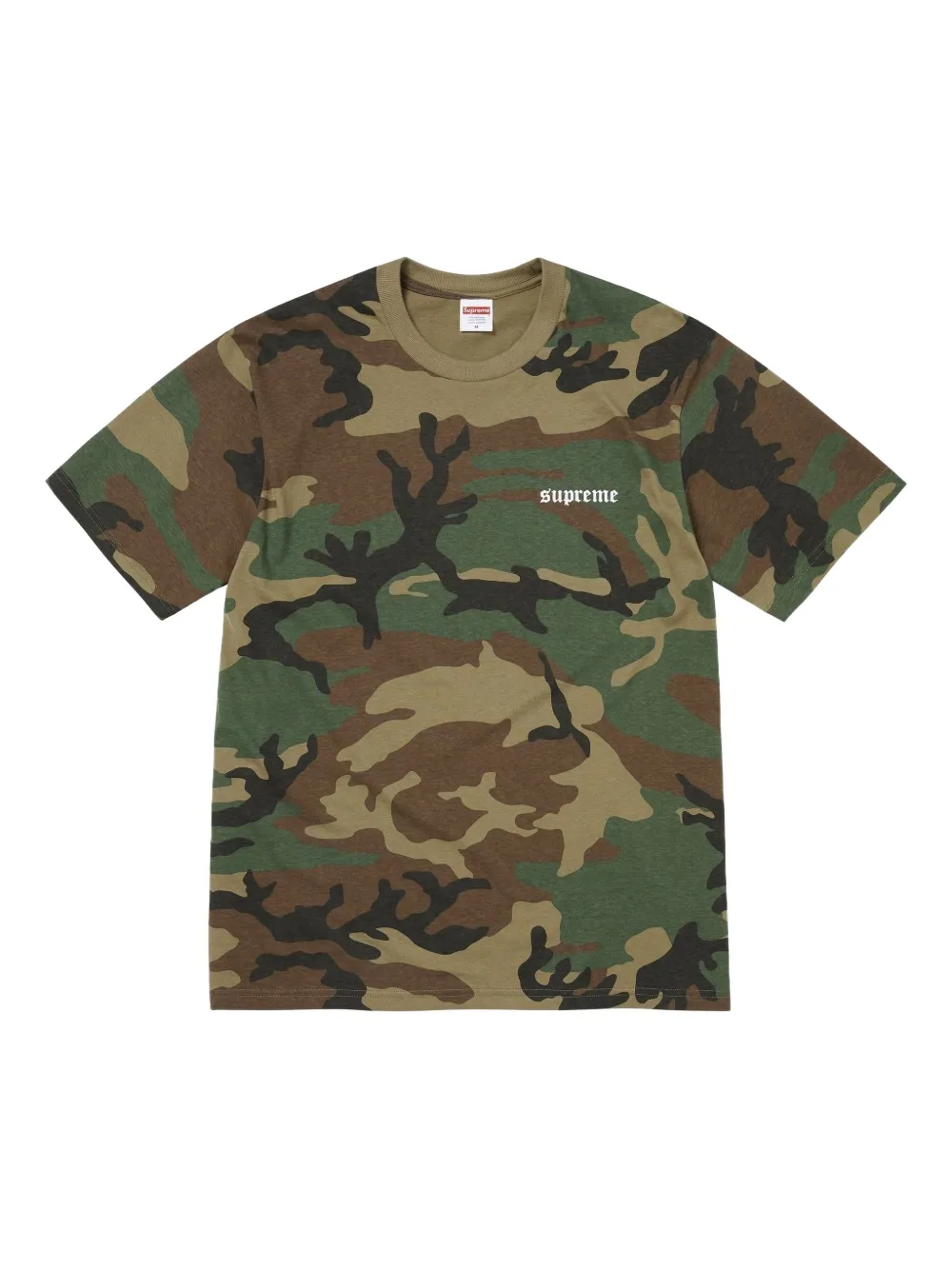 Supreme camouflage T-shirt - Verde