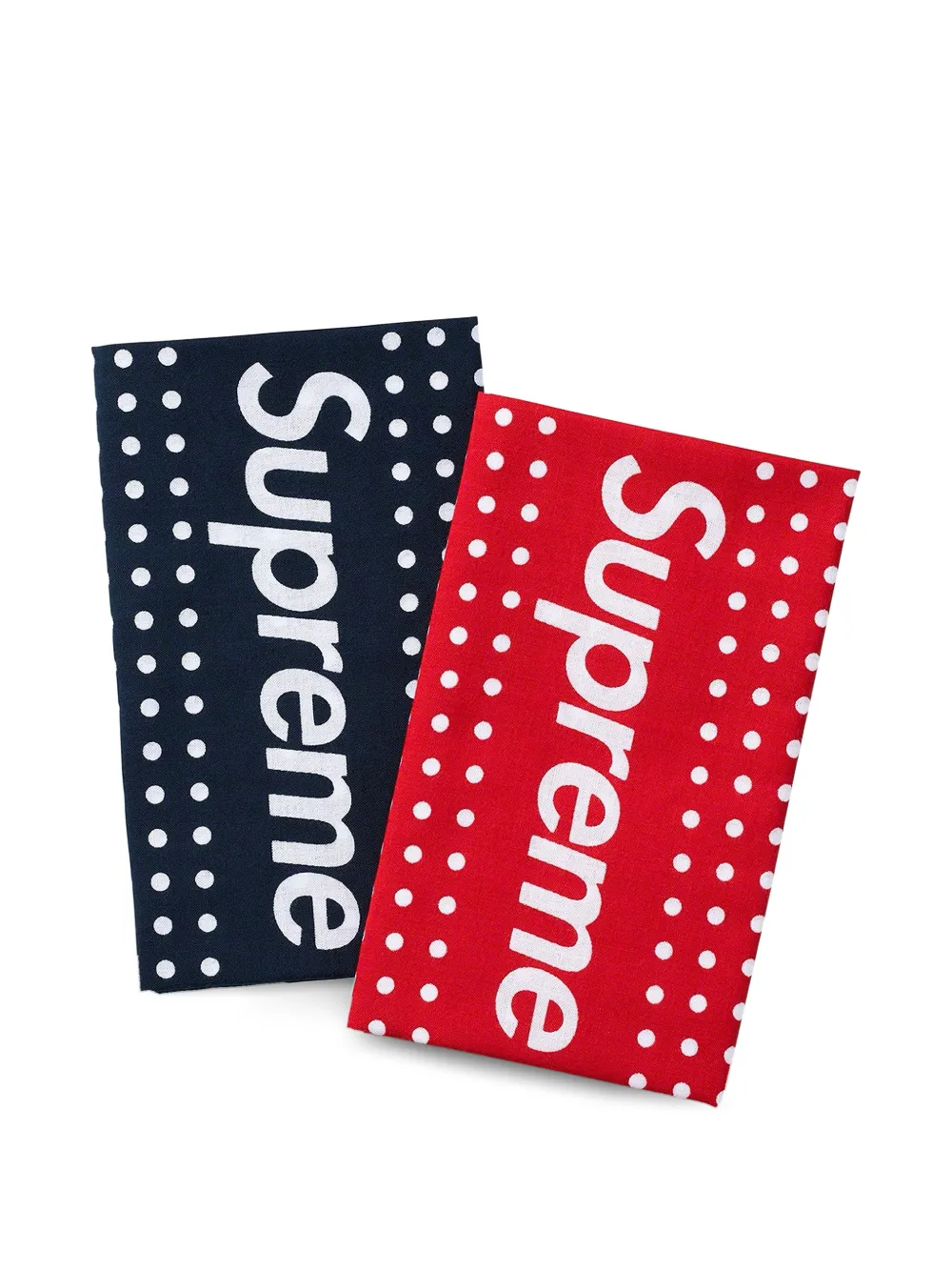 Supreme Tenugui dot towel set (set of two) | rojo | Image 1