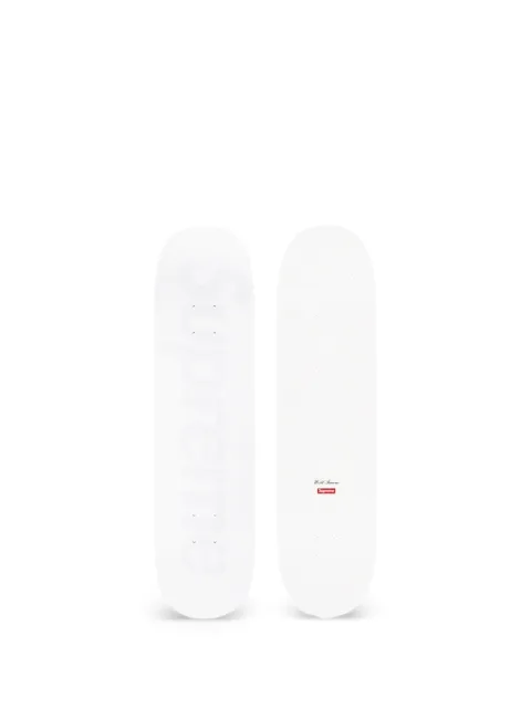Supreme logo skateboard deck